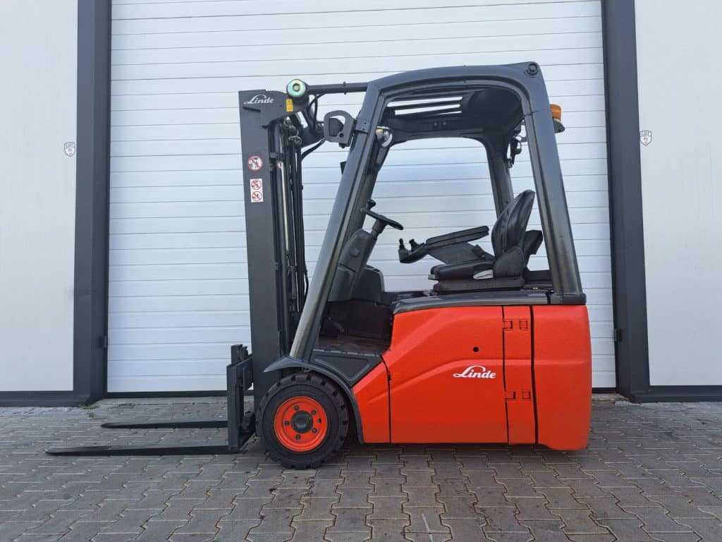 Електрокар Linde E14 – 1400 кг, 4.1 м