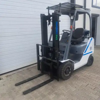 Употребяван мотокар Unicarriers FGE15T5 от 2018 година Газокар UniCarriers FGE15T5 – 1500 кг, 3 м, 2018 г.